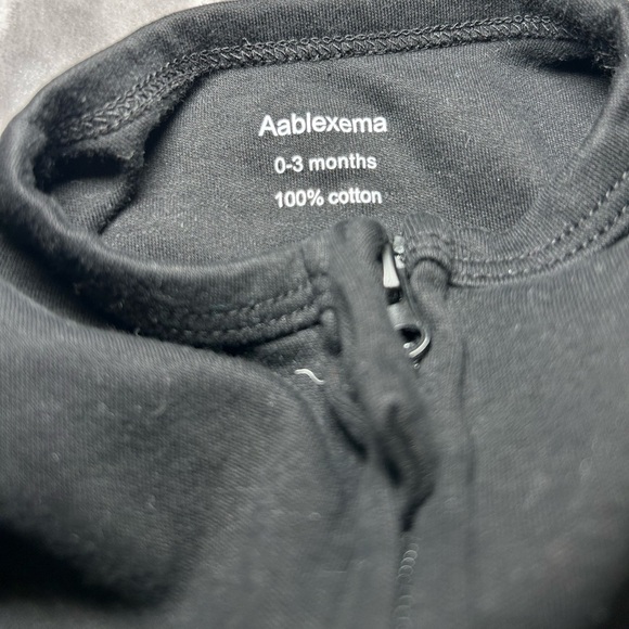 Carter’s 3-Pack Baby Long-Sleeve Zip Footies- Size 0-3M - Picture 9 of 12